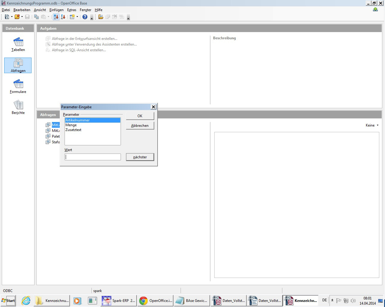 Screenshot2 Manuelle Eingabe