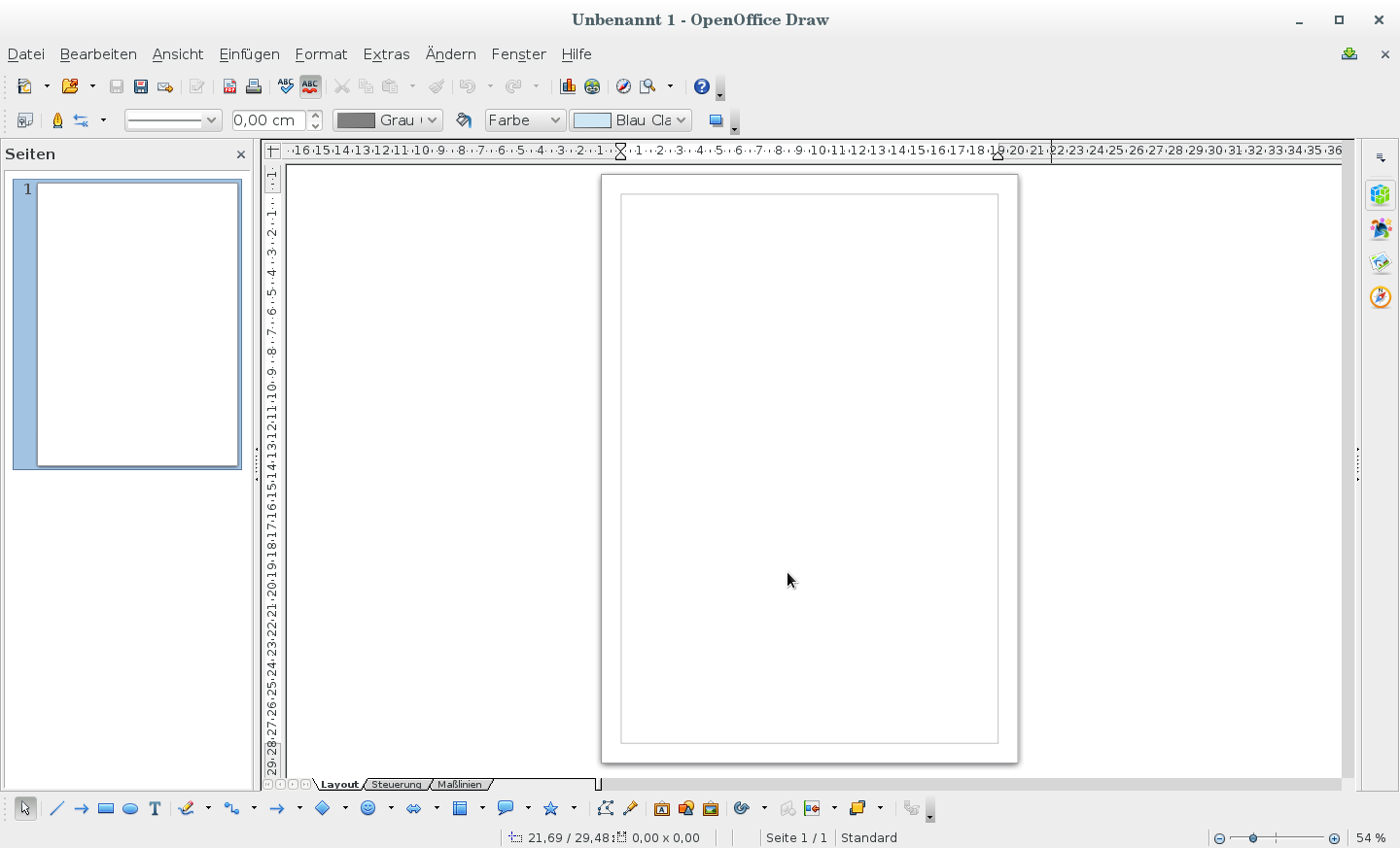 Screenshot OpenOffice